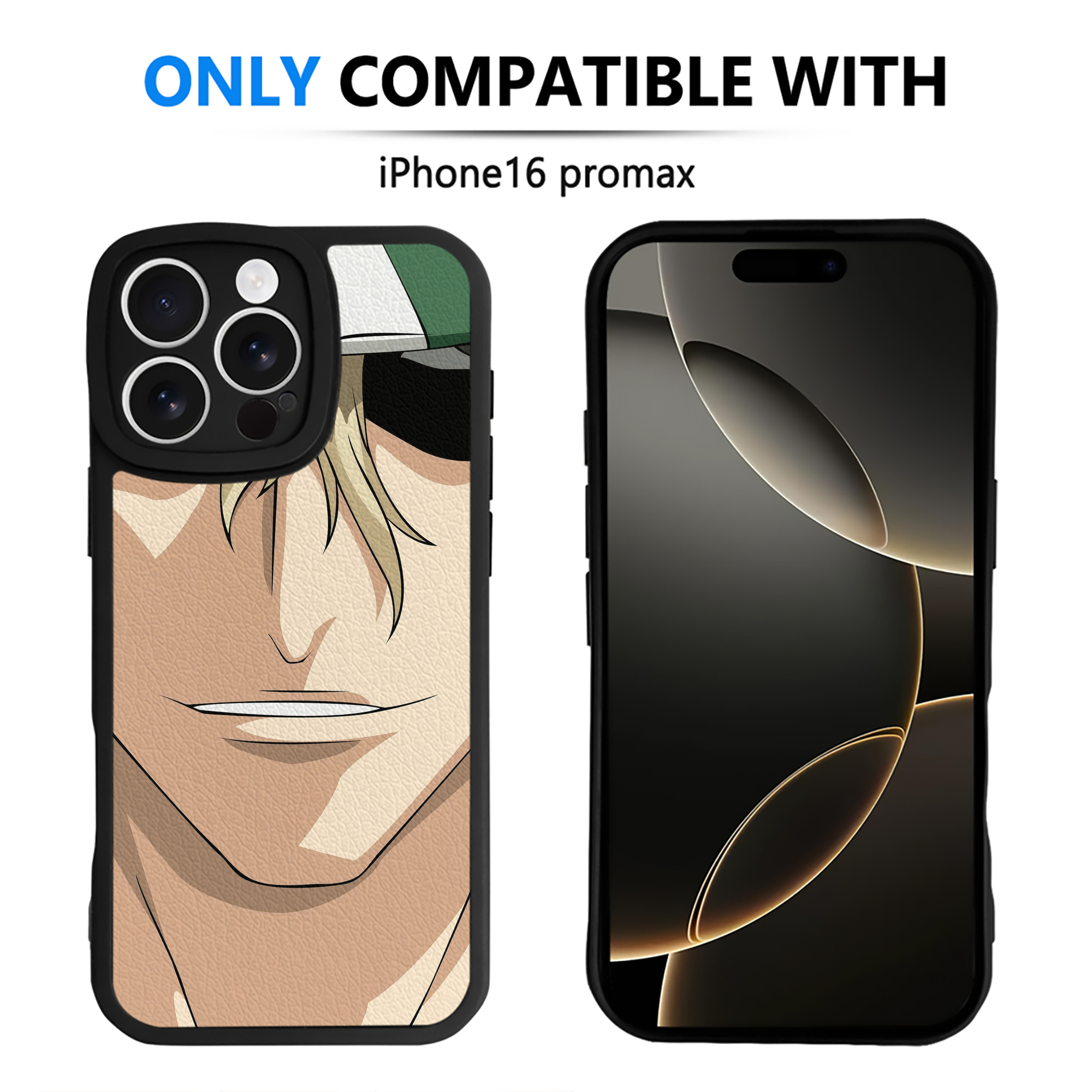 （画像用） ブリーチ BLEACH 【iPhone 16シリーズ対応】シリコンスマホケース（レザー調） 材質：シリコン